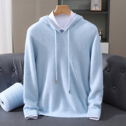 MANSSINO™ | Men's Brushed Wool Blend Hoodie