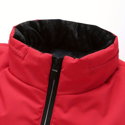 MANSSINO™ | Fleece-Lined Winter Zip Jacket