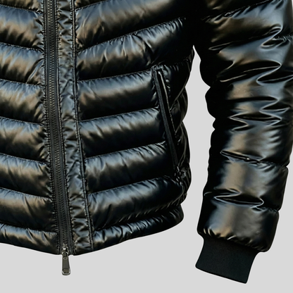 MANSSINO™ | Quilted Gloss Jacket