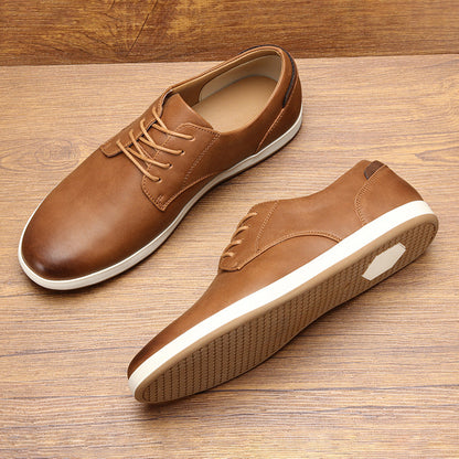 MANSSINO™ | Men's Genuine Leather Everyday Sneaker
