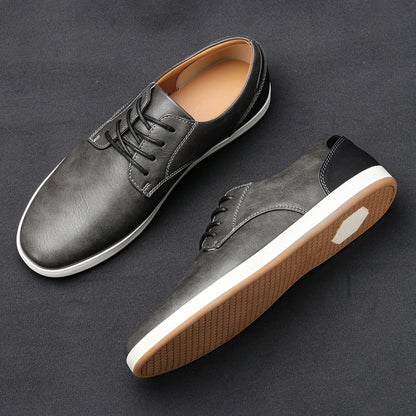 MANSSINO™ | Men's Genuine Leather Everyday Sneaker