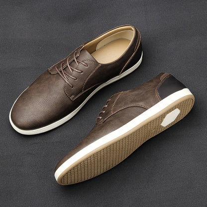 MANSSINO™ | Men's Genuine Leather Everyday Sneaker