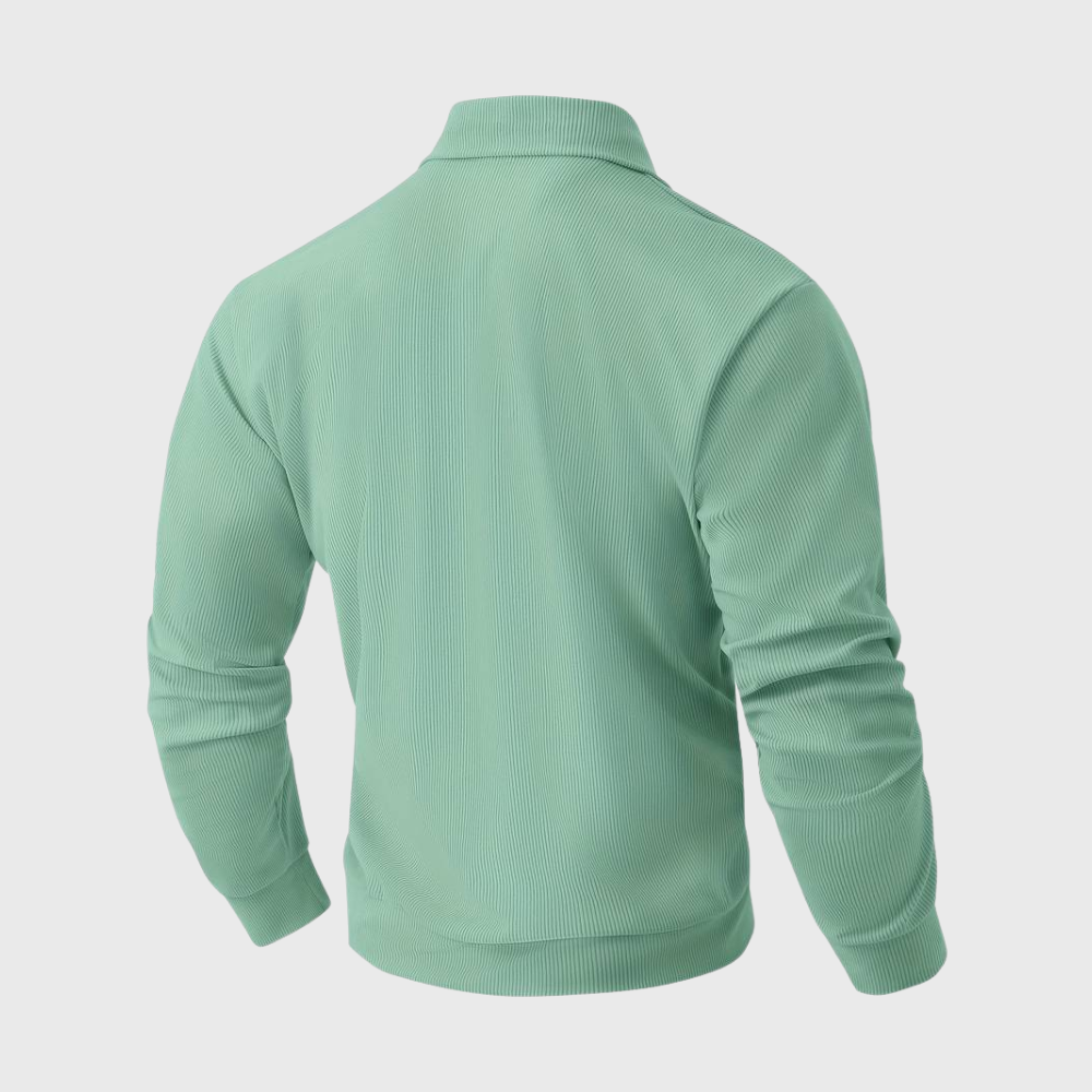 MONVIEL | Long-Sleeve Corduroy Shirt