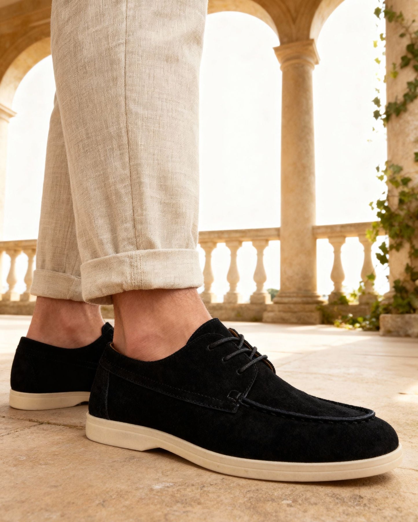 Lachlan™ | Chaussures à lacets en suède