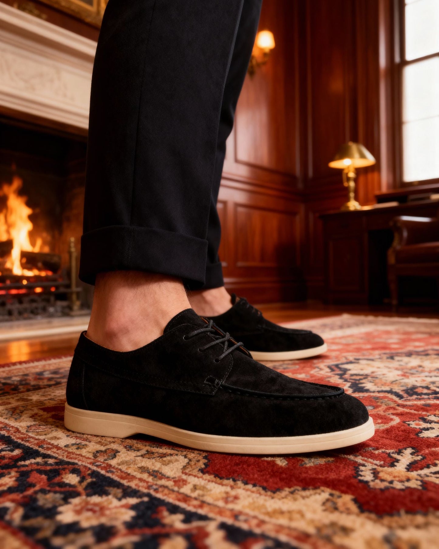 Lachlan™ | Chaussures à lacets en suède