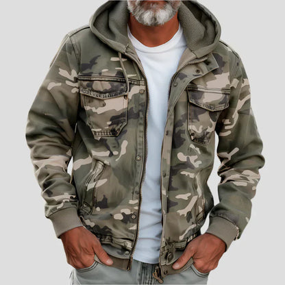 MANSSINO™ | Military-Style Hooded Jacket