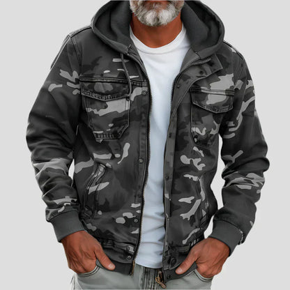 MANSSINO™ | Military-Style Hooded Jacket