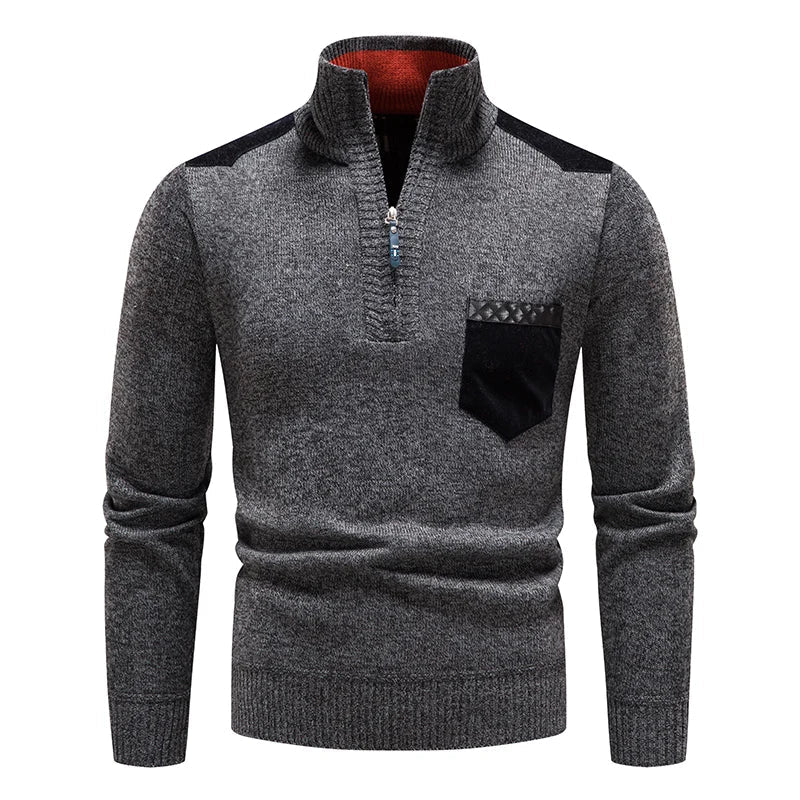 Benoît™ | Pull polaire col zippé