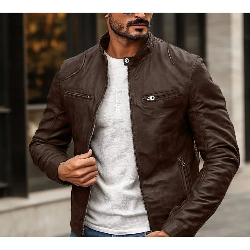 MANSSINO™ | Classic Biker Jacket