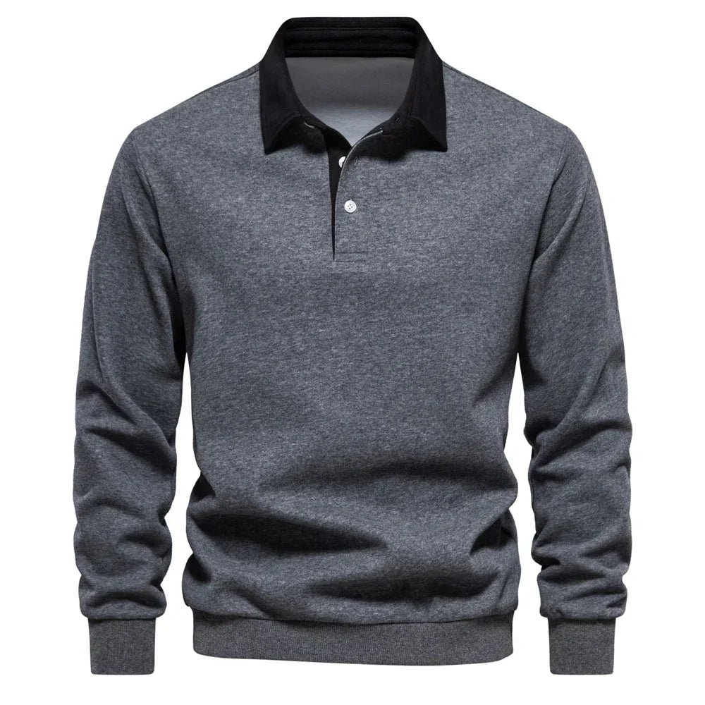 MANSSINO™ | Men's Polo Collar Winter Pullover