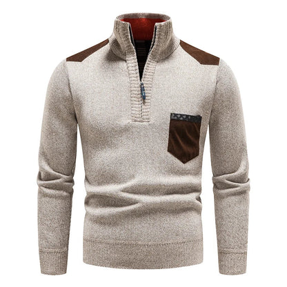 Benoît™ | Pull polaire col zippé