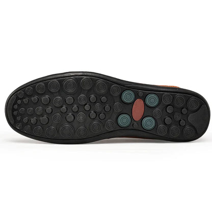 MANSSINO™ | Men's Hand-Stitched Leather Slip-On
