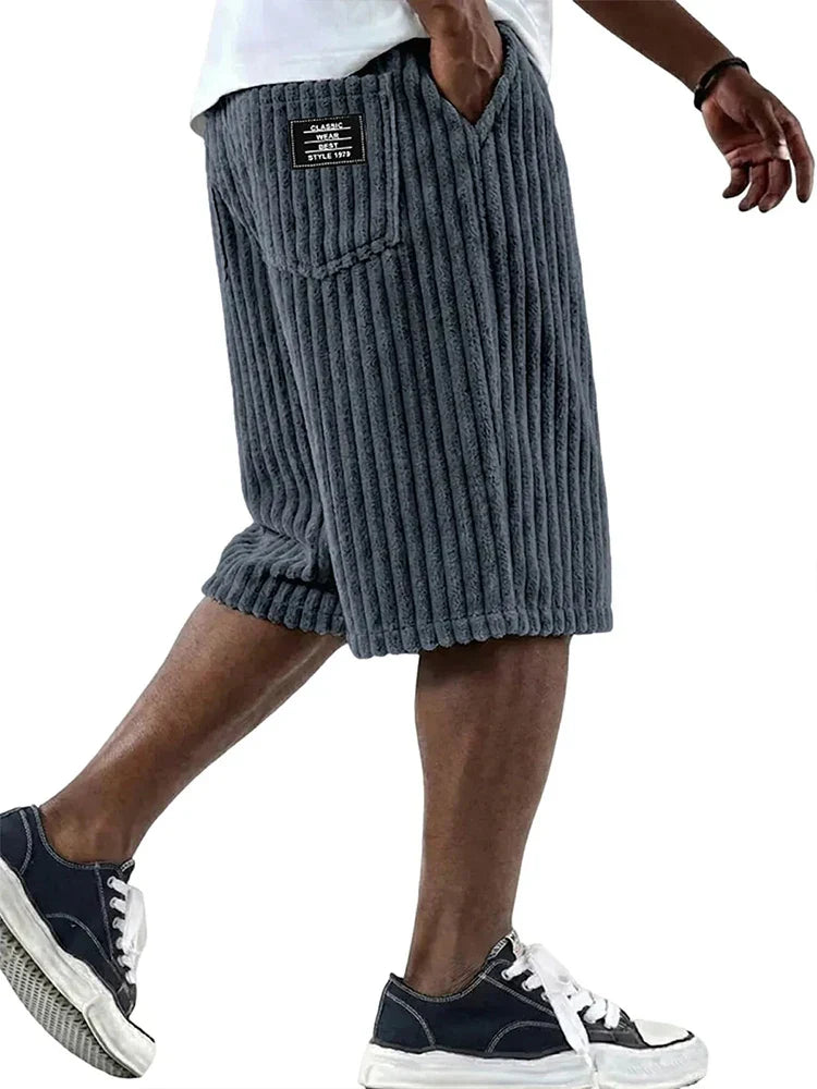 MANSSINO™ | Men's Wide-Wale Corduroy Lounge Shorts