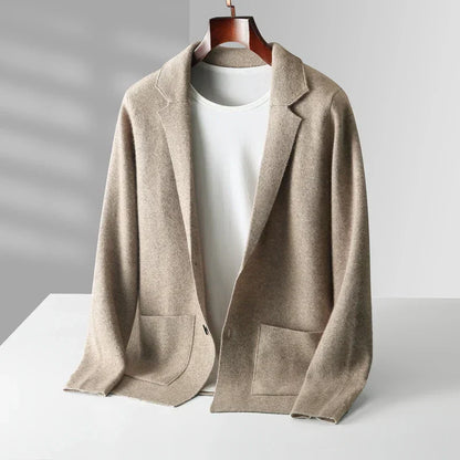 MANSSINO™ | Men's Pure Cashmere Button Cardigan