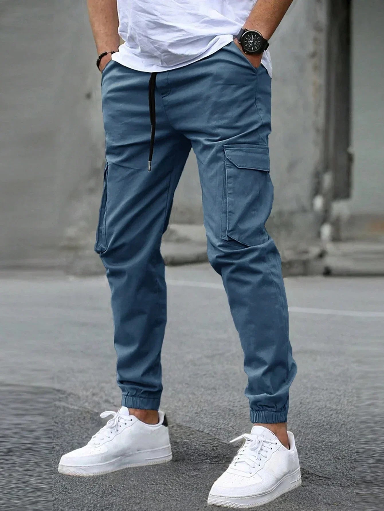 MONVIEL™ | Men's Slim-Fit Cargo Trousers