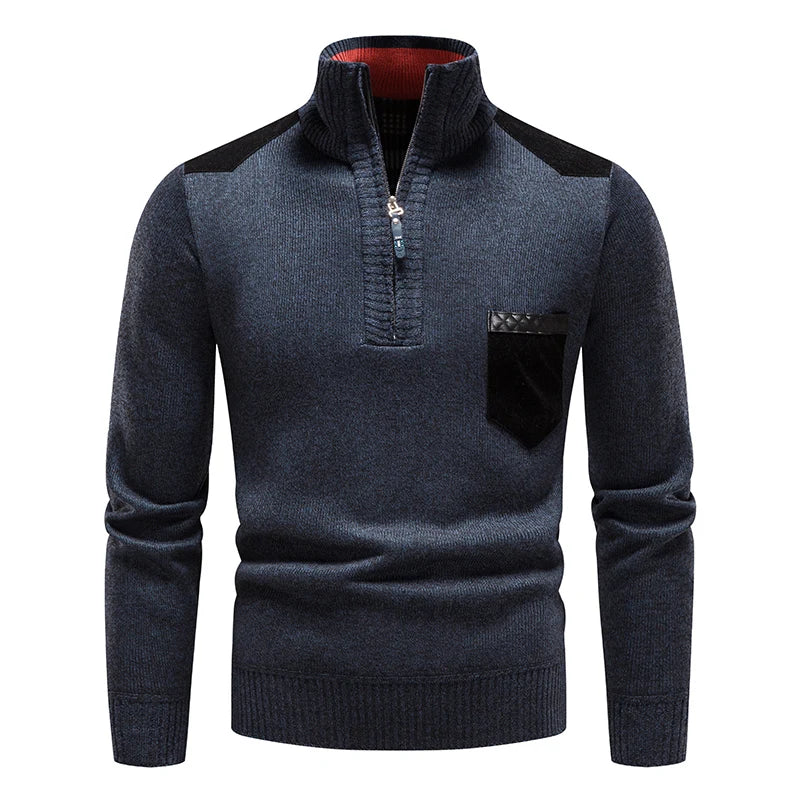 Benoît™ | Pull polaire col zippé