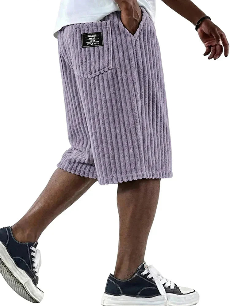 MANSSINO™ | Men's Wide-Wale Corduroy Lounge Shorts