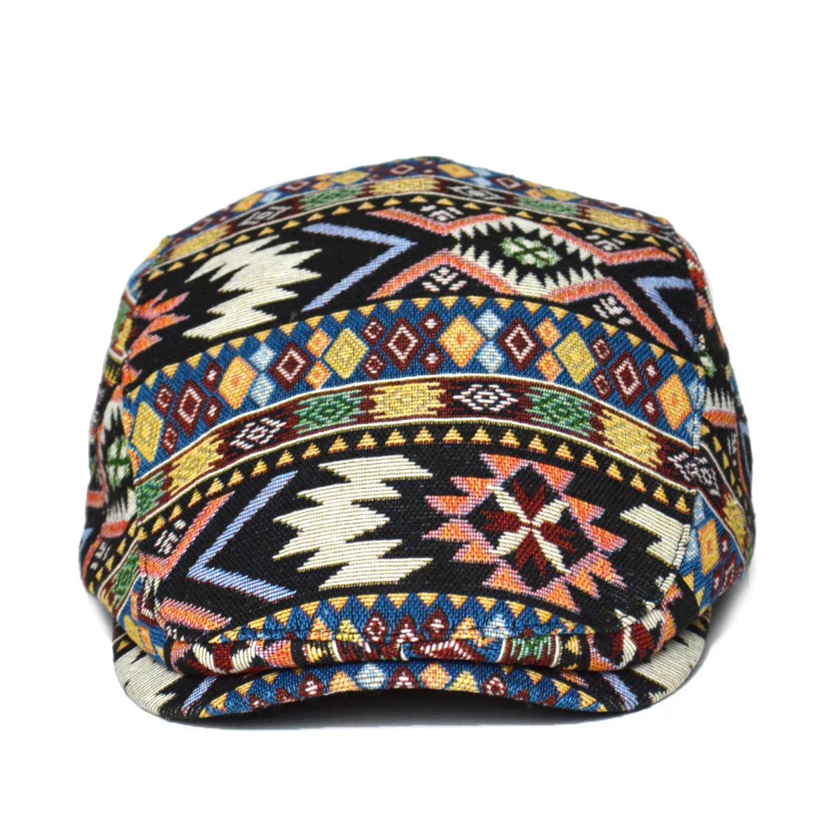MONVIEL | Vintage Printed Flat Cap