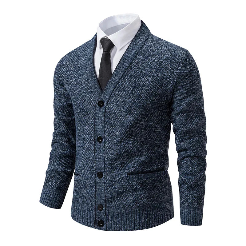 MANSSINO™ | Men's Wool Blend V-Neck Knit