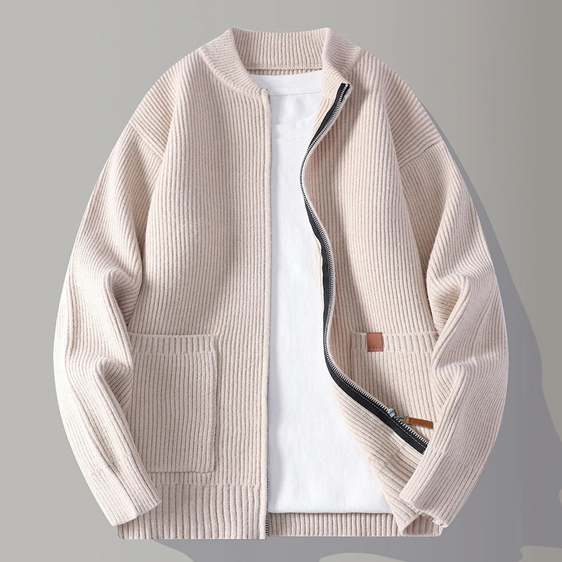 Oskar™ | Veste zippée en velours côtelé