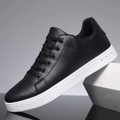 MANSSINO™ | Men's Classic Leather-Look Court Sneaker