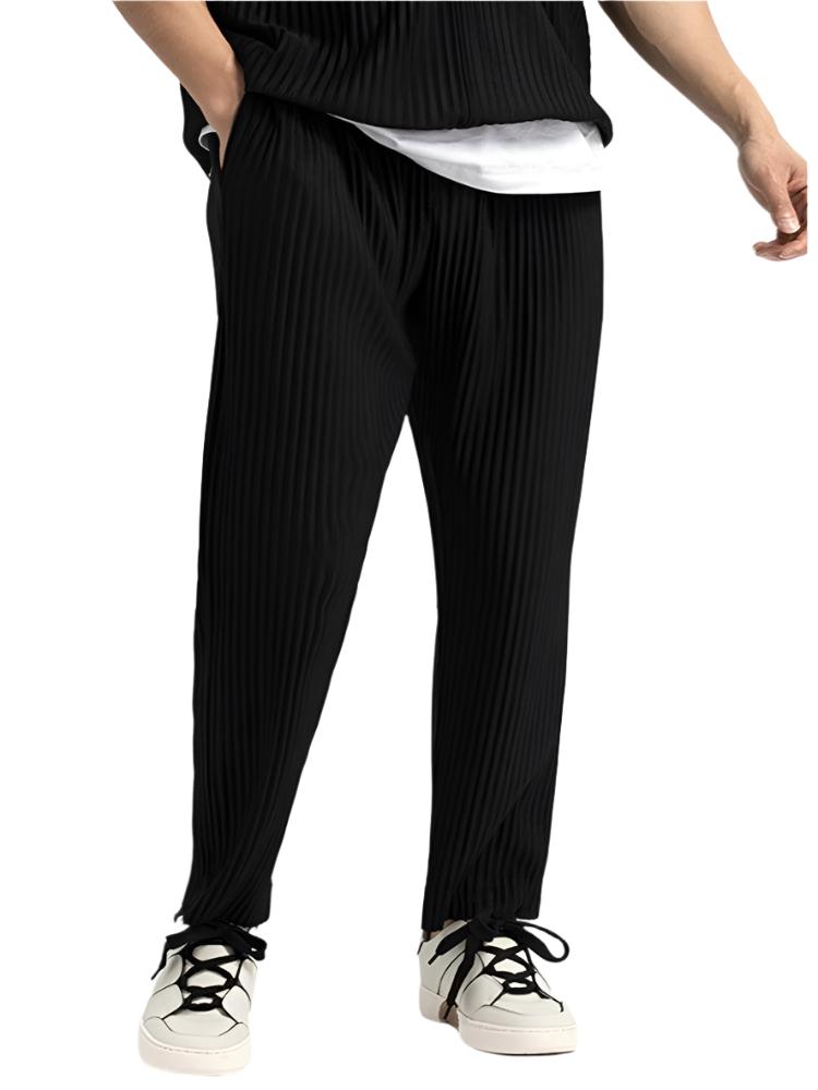 MONVIEL | Ribbed cotton trousers