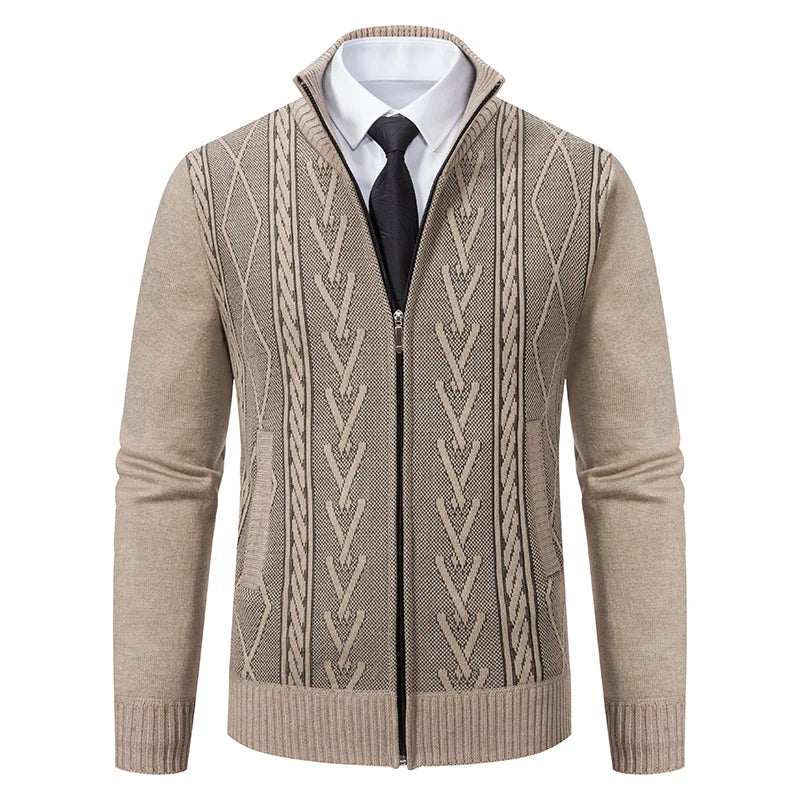 MANSSINO™ | Men's Wool Blend Full-Zip Gilet