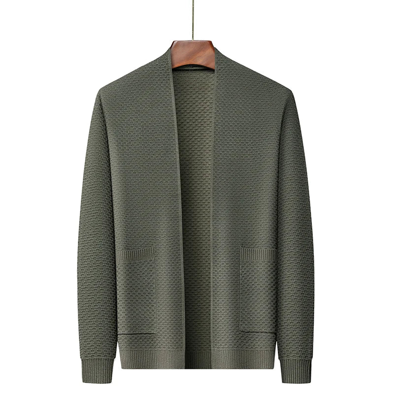 MANSSINO™ | Soft Jacquard Autumn Jacket