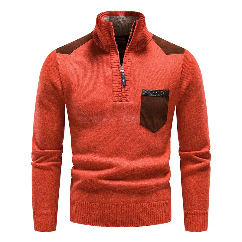 Benoît™ | Pull polaire col zippé