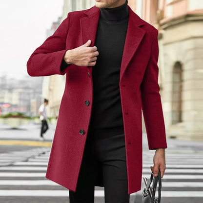 MANSSINO™ | Wool Blend Overcoat