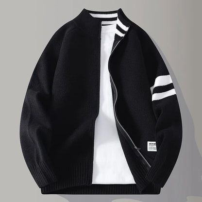 MANSSINO™ | Zip-Up Knit Sweater