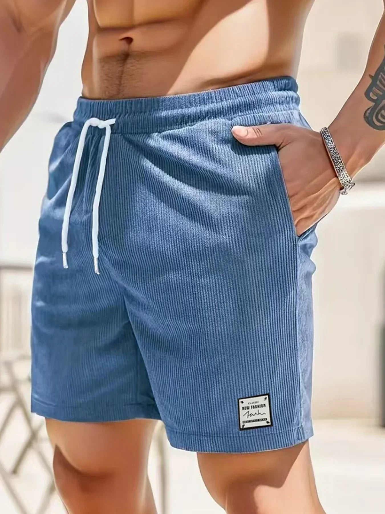 MANSSINO™ | Men's Corduroy Drawstring Shorts