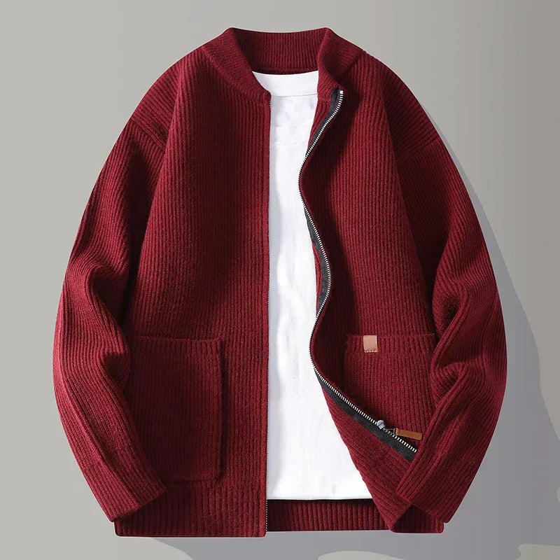Oskar™ | Veste zippée en velours côtelé