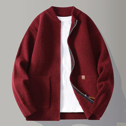 Oskar™ | Veste zippée en velours côtelé