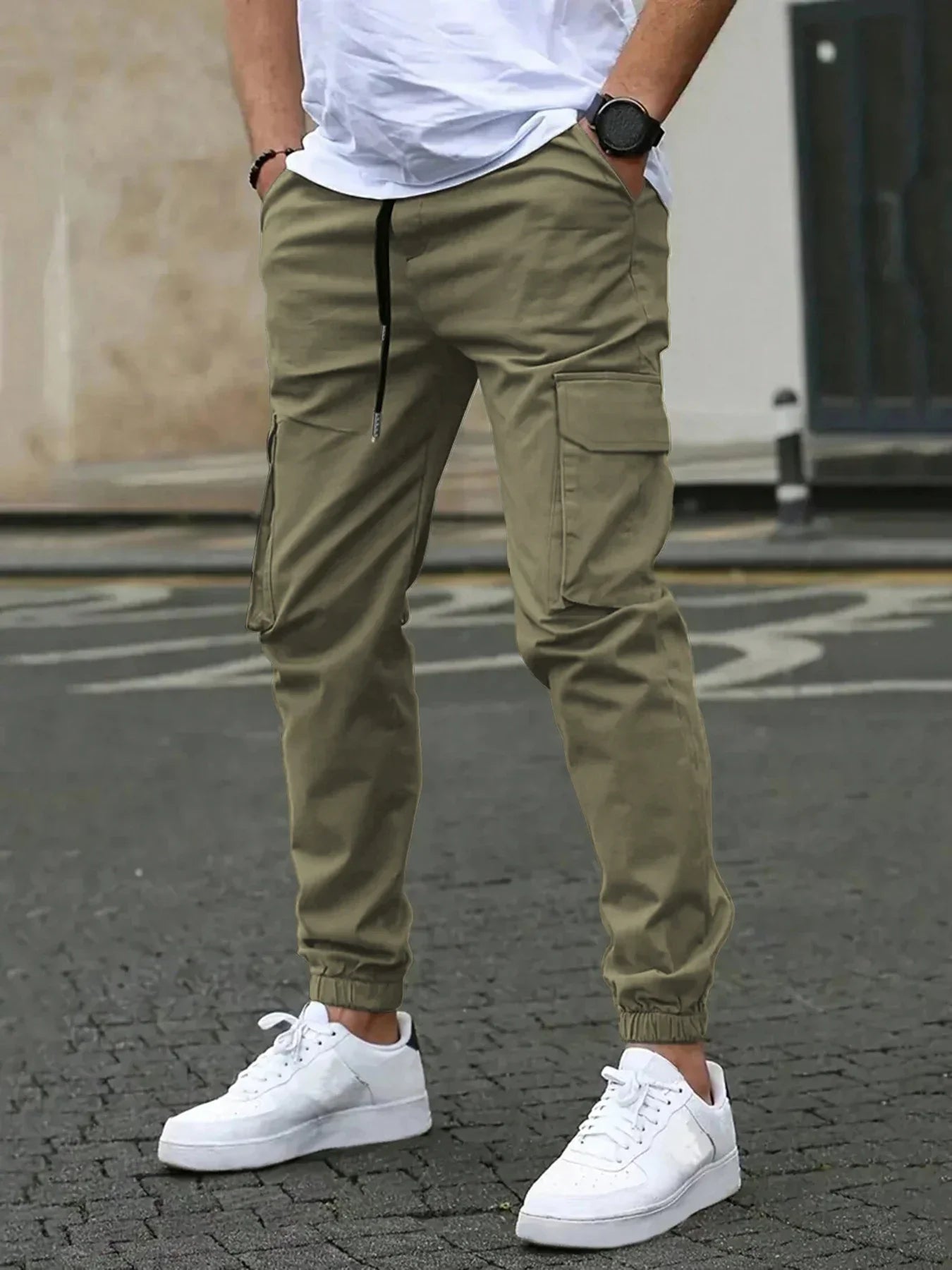 MONVIEL™ | Men's Slim-Fit Cargo Trousers