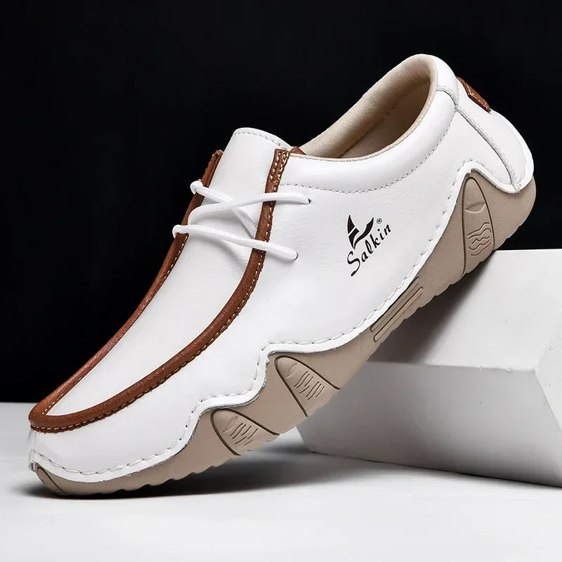 MANSSINO™ | Men's Orthopedic Leather Lace-Up Shoe