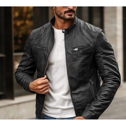 MANSSINO™ | Classic Biker Jacket