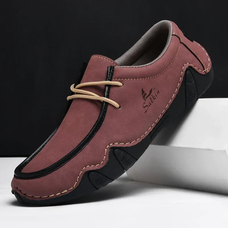 MANSSINO™ | Men's Orthopedic Leather Lace-Up Shoe