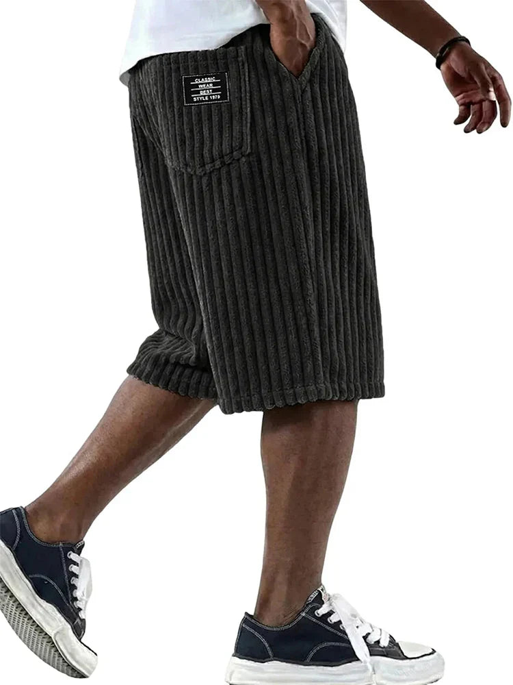 MANSSINO™ | Men's Wide-Wale Corduroy Lounge Shorts