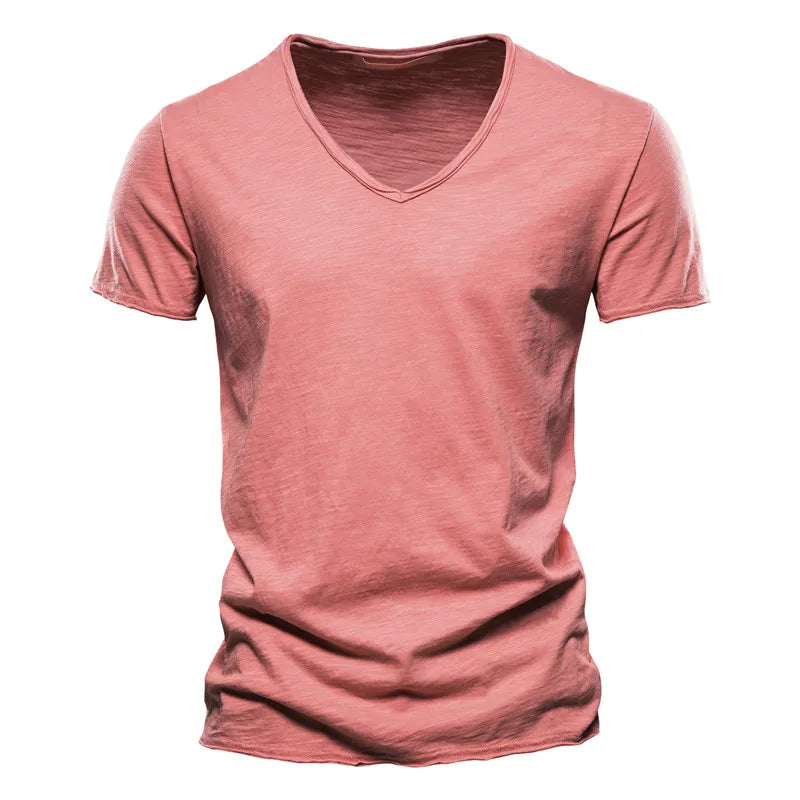 MONVIEL™ | Everyday Cotton V-Neck Tee