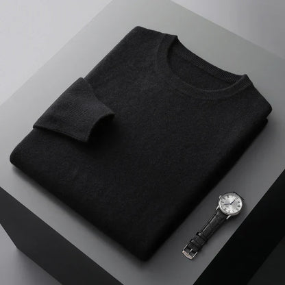 MANSSINO™ | Men's Crew Neck Knit Pullover