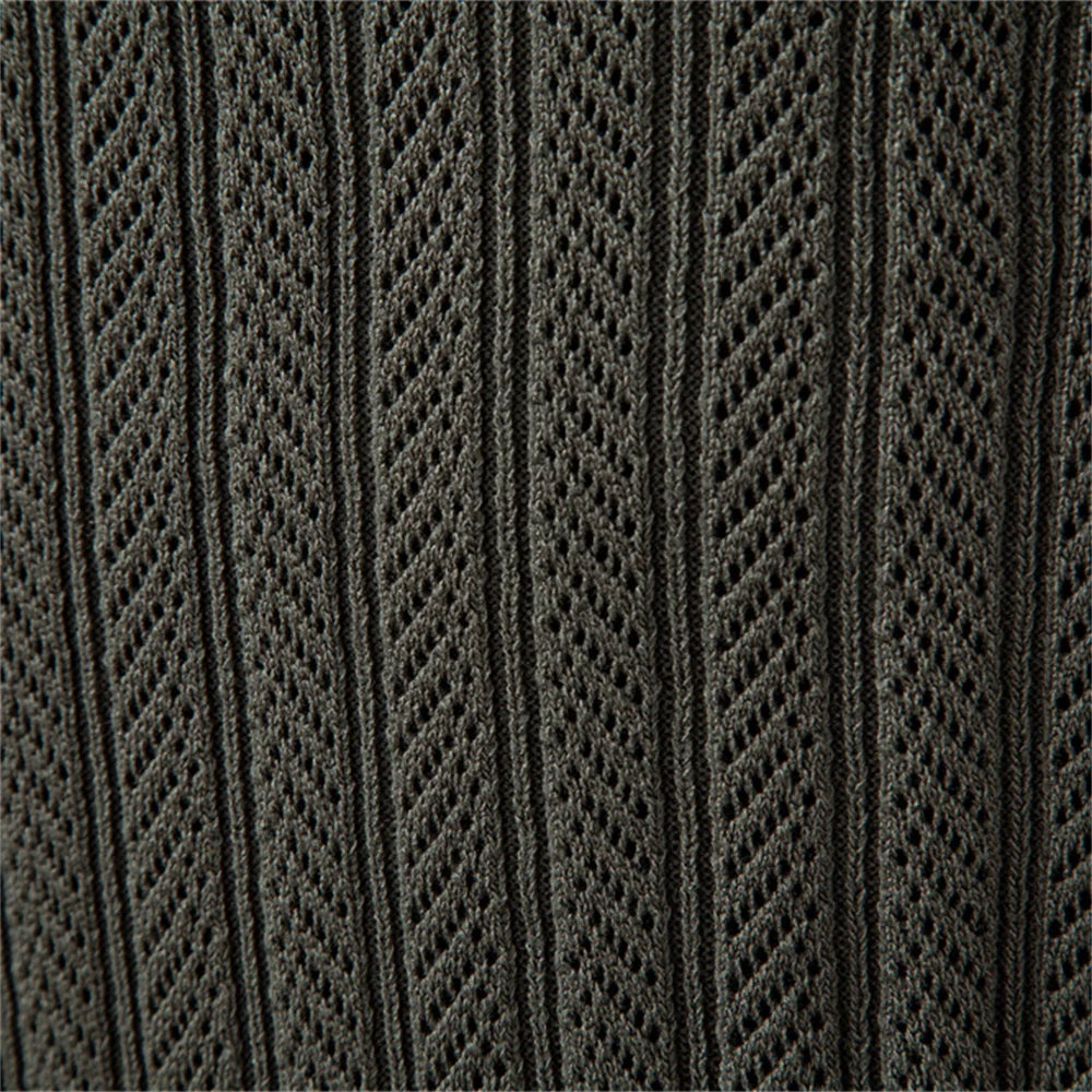Riadin™ | Polo zippé texturé