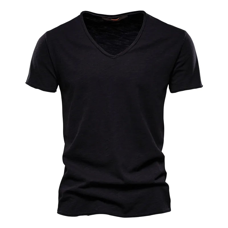 MONVIEL™ | Everyday Cotton V-Neck Tee