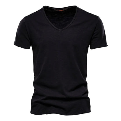 MONVIEL™ | Everyday Cotton V-Neck Tee