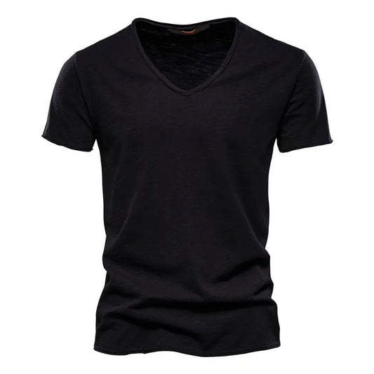 MONVIEL™ | Everyday Cotton V-Neck Tee