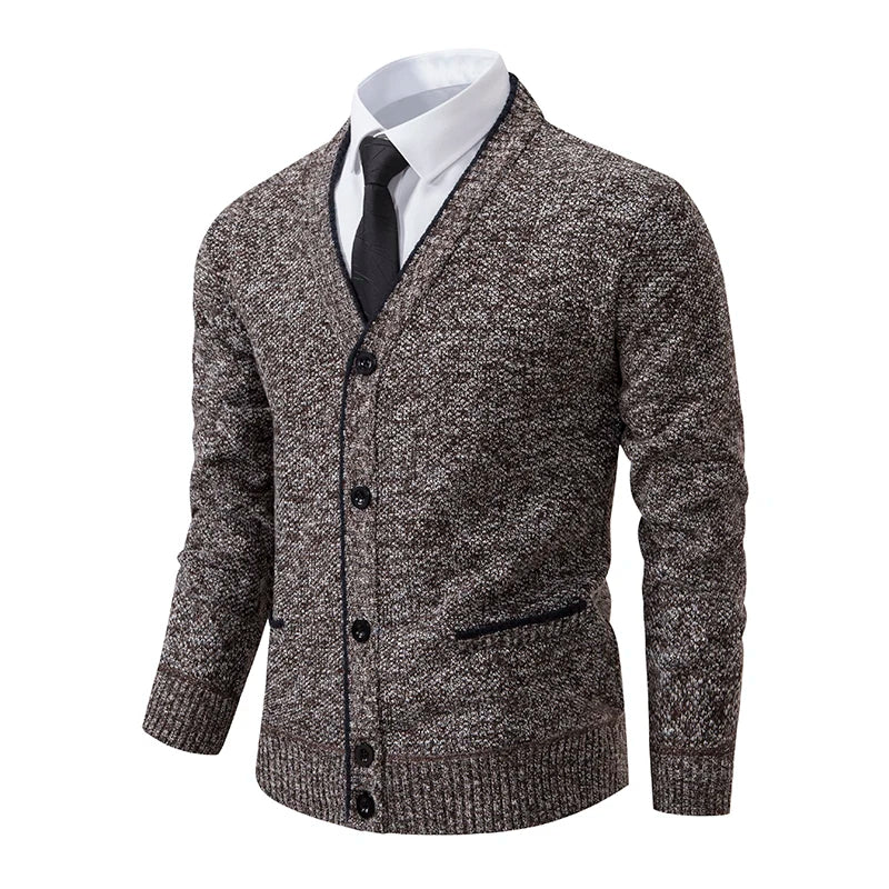 MANSSINO™ | Men's Wool Blend V-Neck Knit