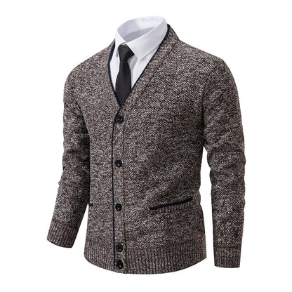 MANSSINO™ | Men's Wool Blend V-Neck Knit