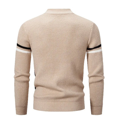 MANSSINO™ | Color-Block Knit Pullover