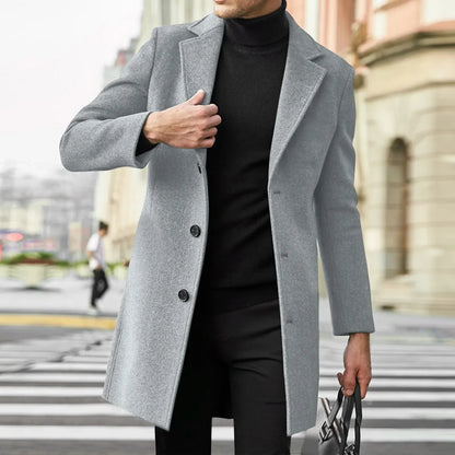 MANSSINO™ | Wool Blend Overcoat