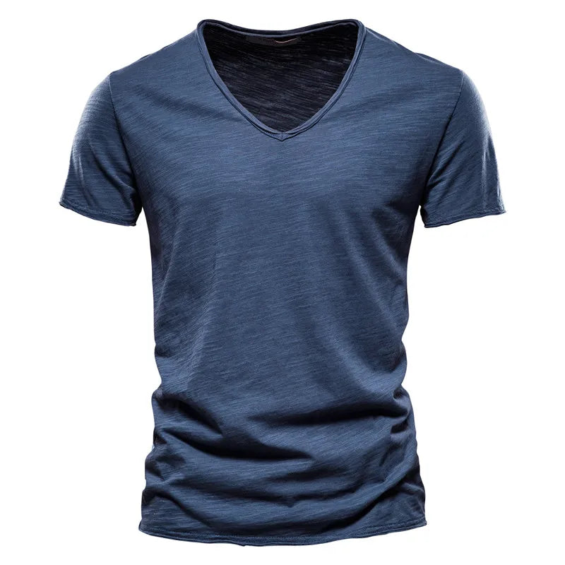 MONVIEL™ | Everyday Cotton V-Neck Tee